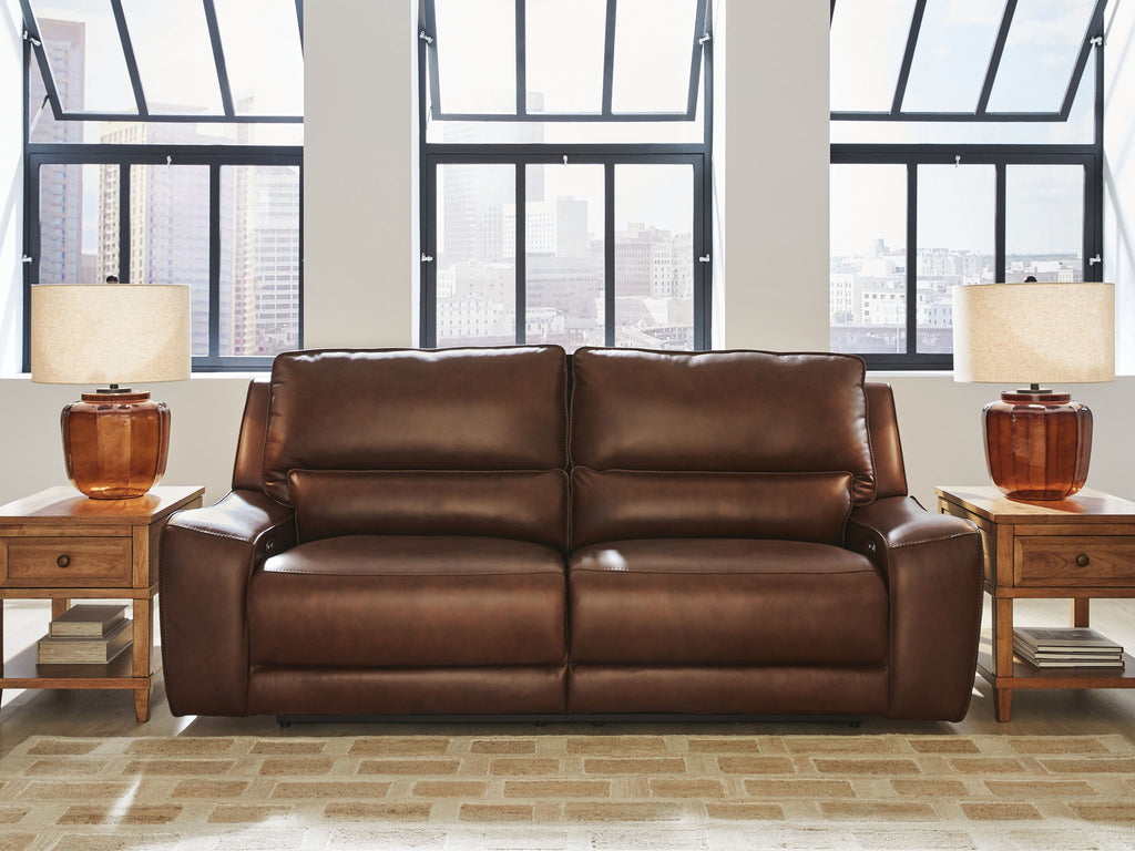 DeepWakes - 2 Seat Power Reclining Sofa With Adjustable Headrest