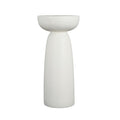 Magnesium Oxide Plant Stand - White