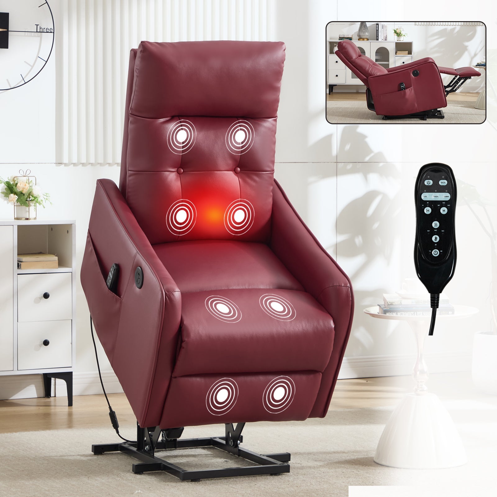 Comfortmax Single Motor Lift Recliner Chair