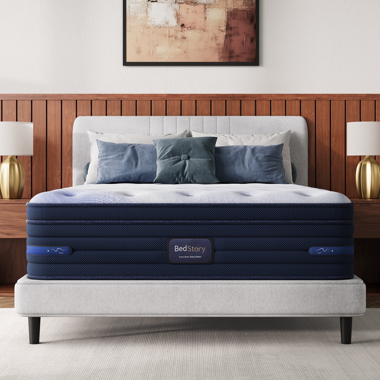 Bedstory Spine Align Pro 13" Twin Firm Cooling Hybrid Mattress