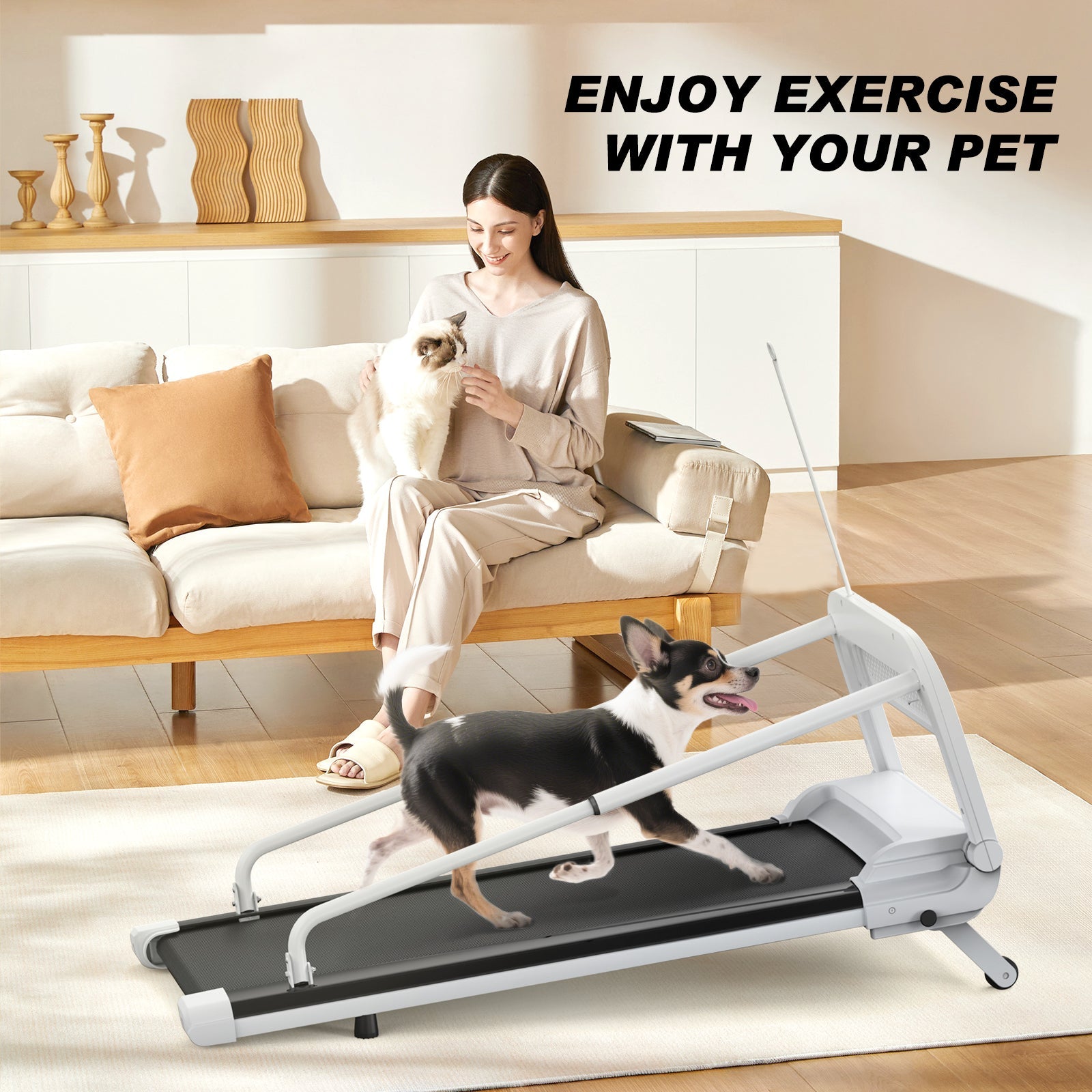 2025 New Quiet Smart Pet Treadmill