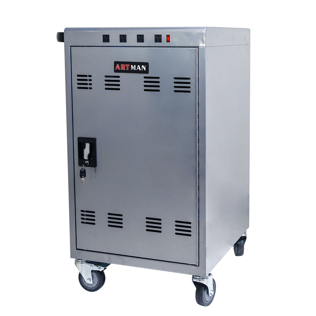 Mobile Charging Cart For Tablets Laptops 35, Device Capacity Matt Metal