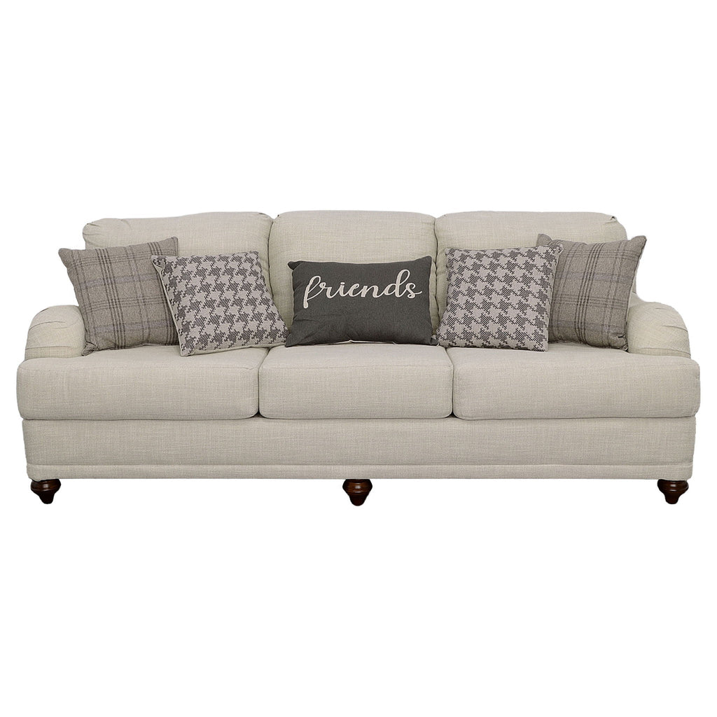 Anderson - 2 Piece Cushion Back Living Room Set - Gray