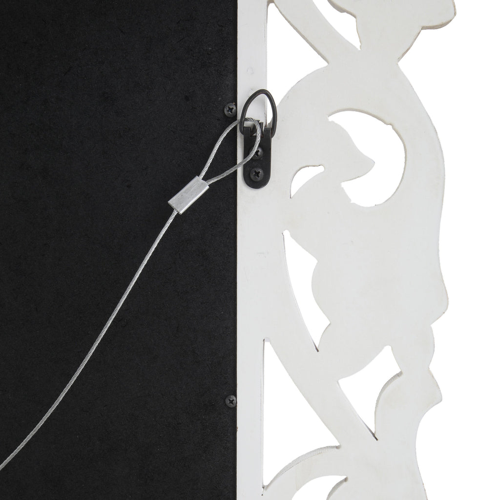 Rectangle Carved Mirror
