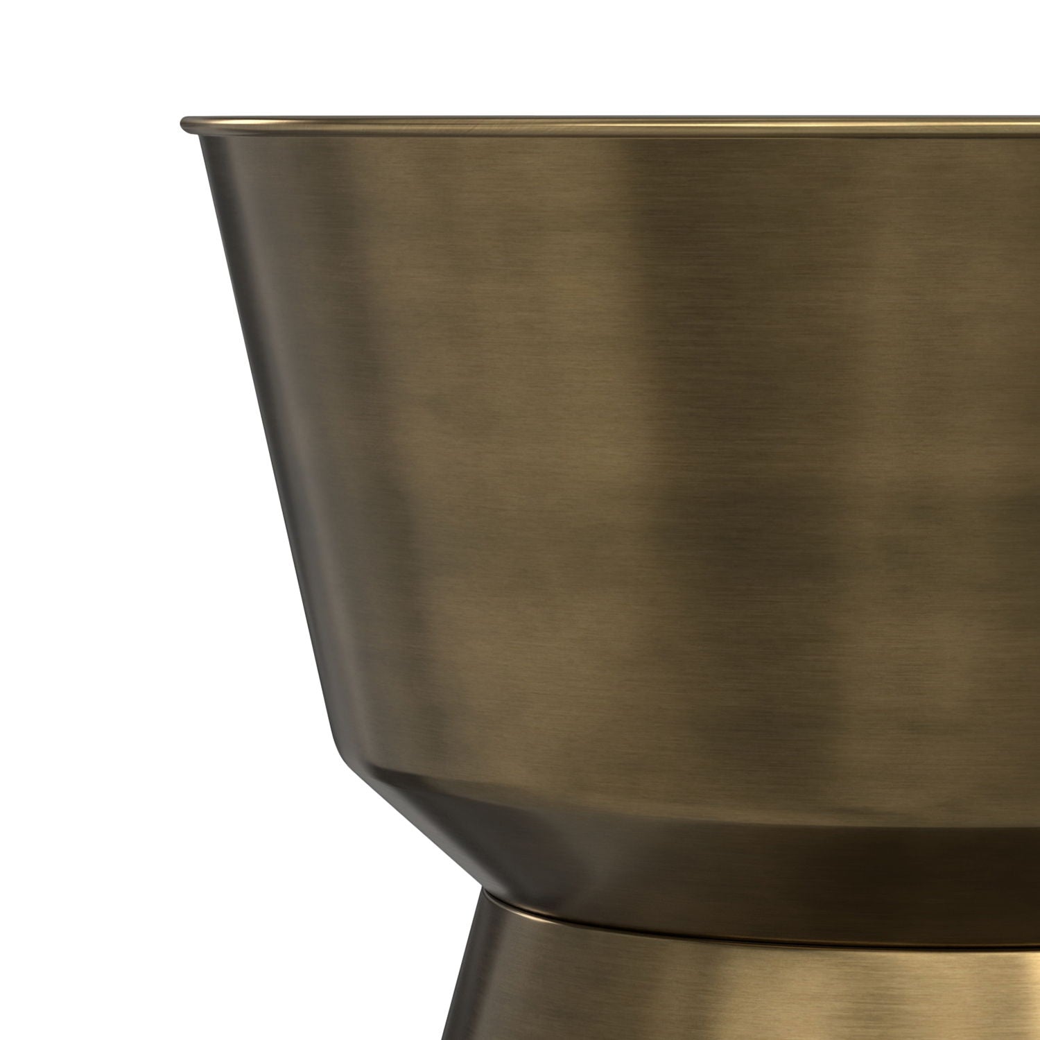 Allegra - Side Table - Antique Brass