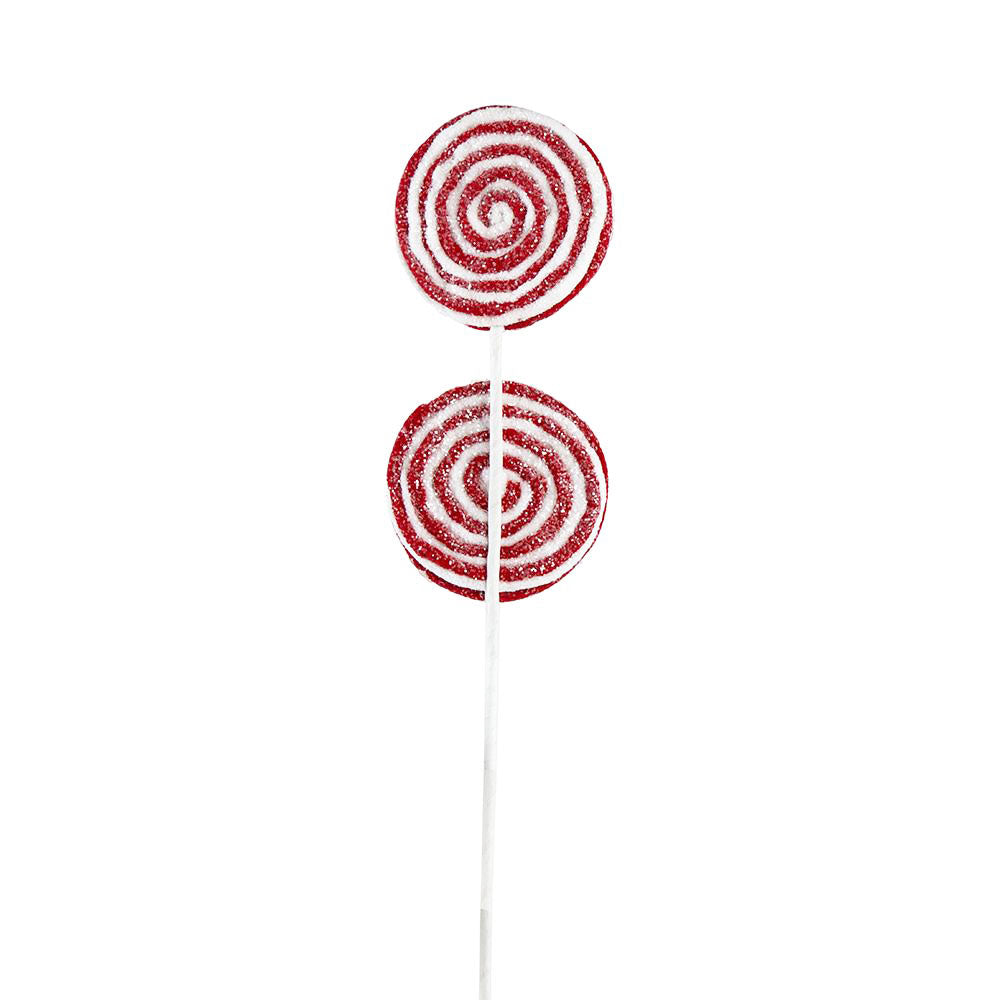 19x7" Iced Lollipop Spray - Set of 6