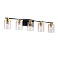5-Light Matte Bathroom Lighting