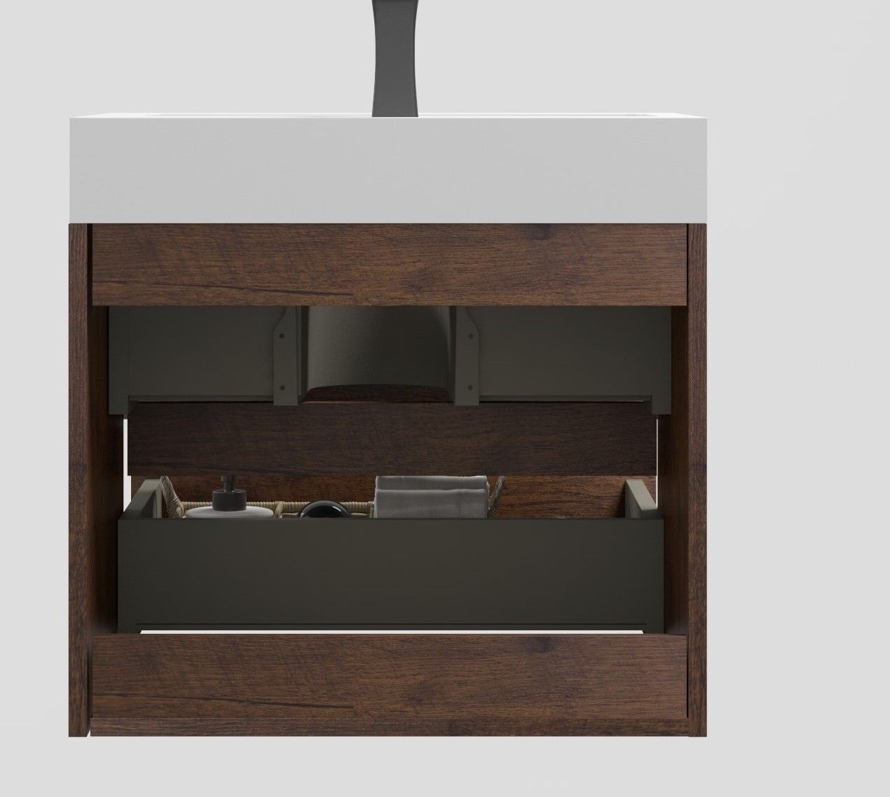 Alice Bathroom Vanity Wall Mounted With Sink