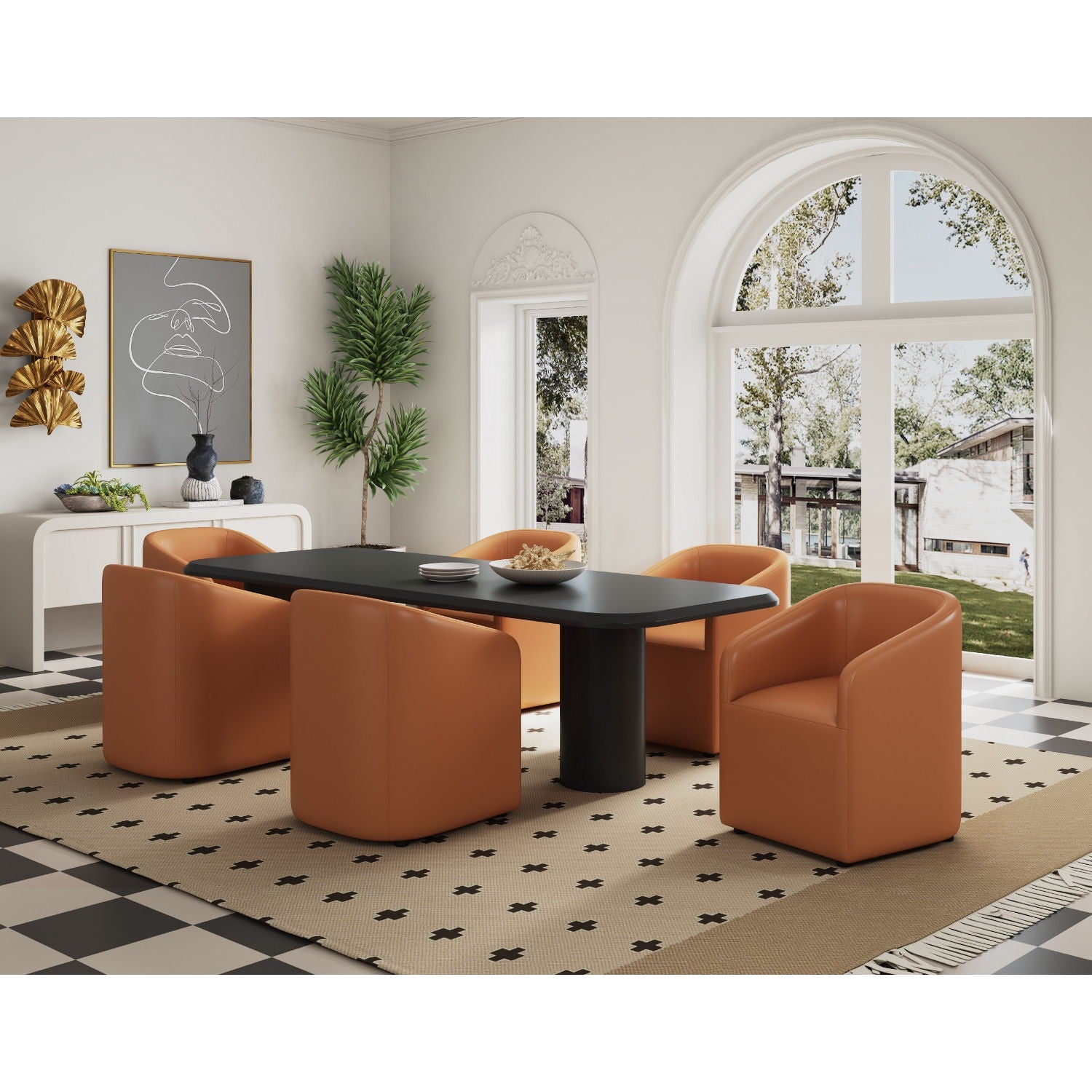 Anna - Round Armchair