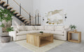 Hobson 5-piece Upholstered Modular Sectional Sofa Ivory