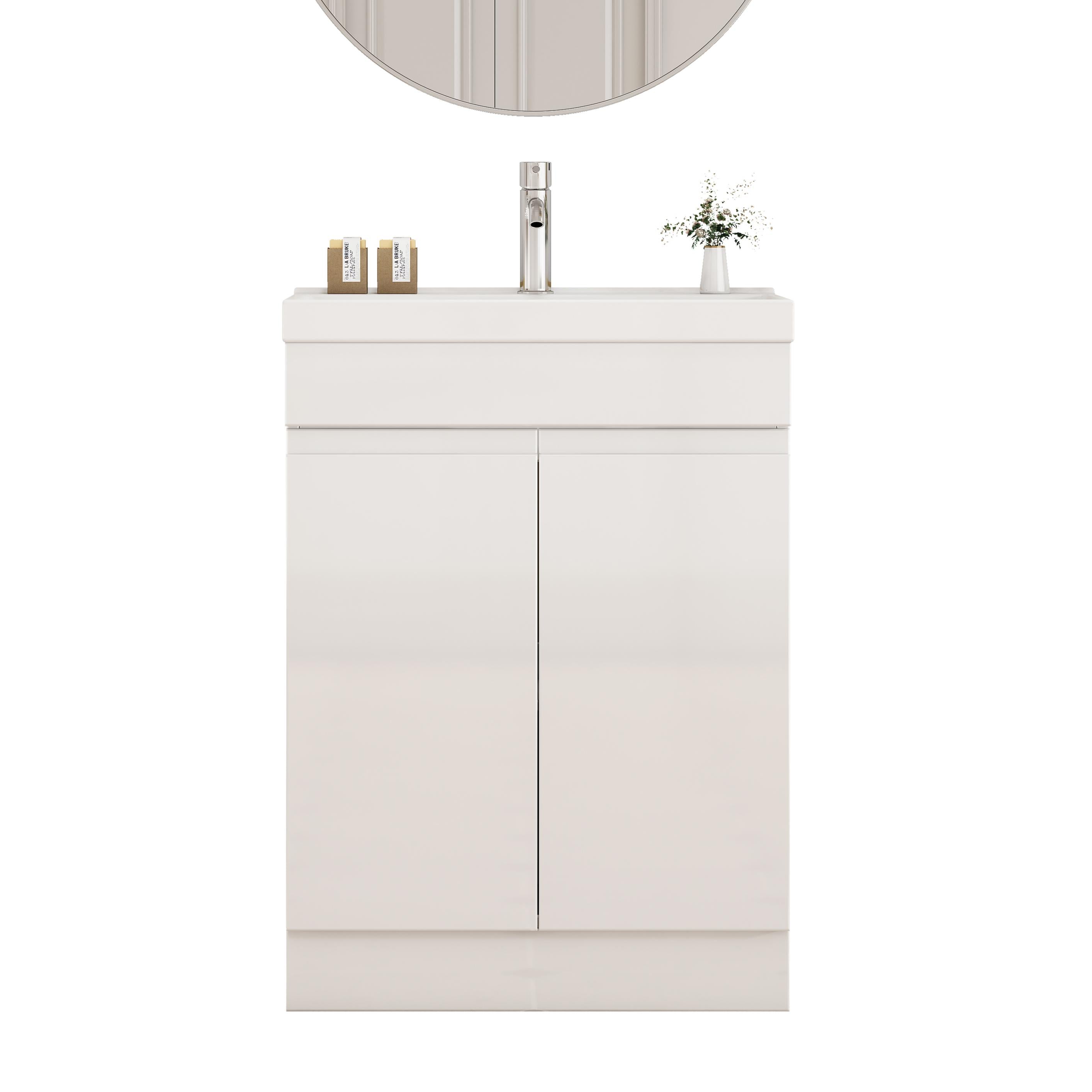 24-Inch Bathroom Vanity With Sink Combo