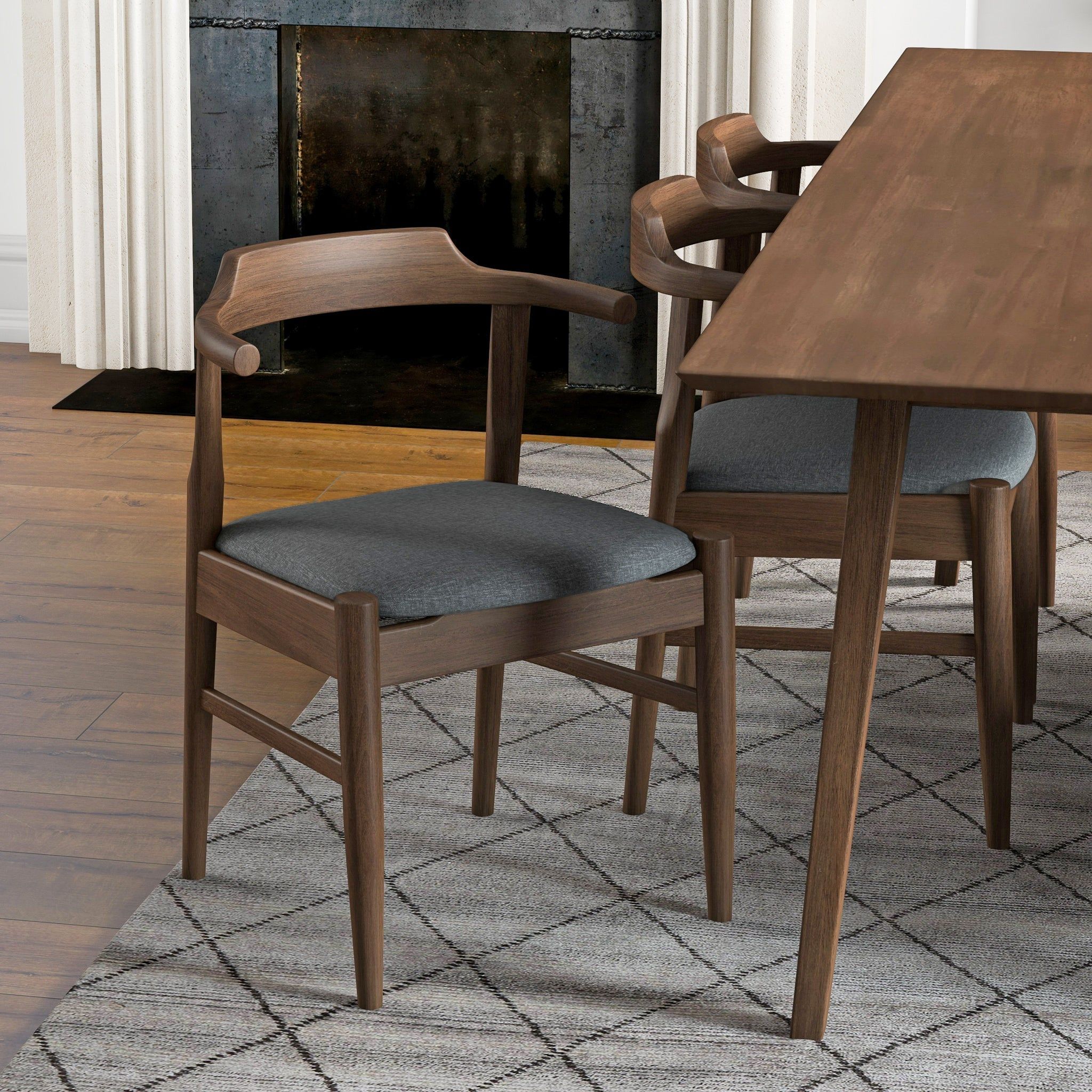 Daisy - Mid-Century Modern Dining Chair (Set of 2)