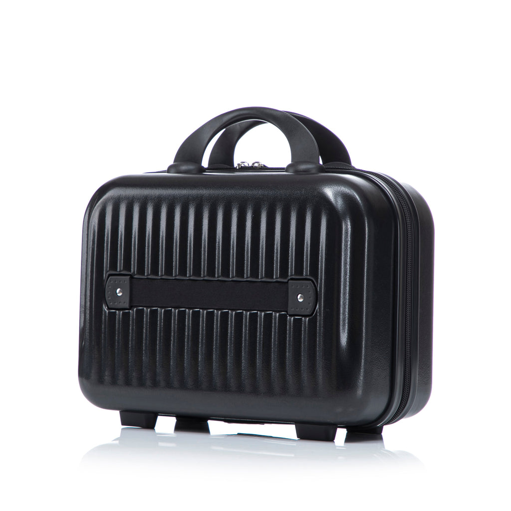 14' & 20' ABS Spinner Wheel Luggage Set with Cosmetic Case