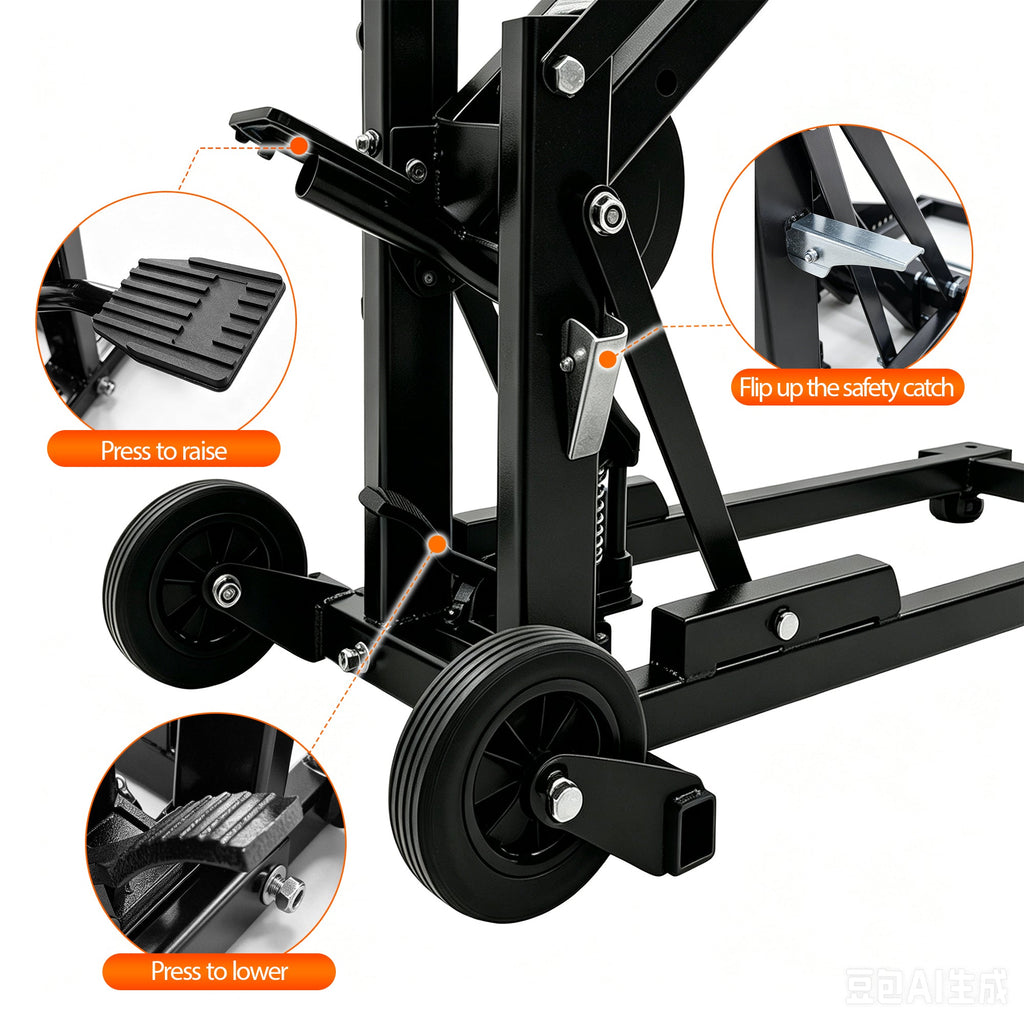 550 Lbs Riding Mower Lift Jack