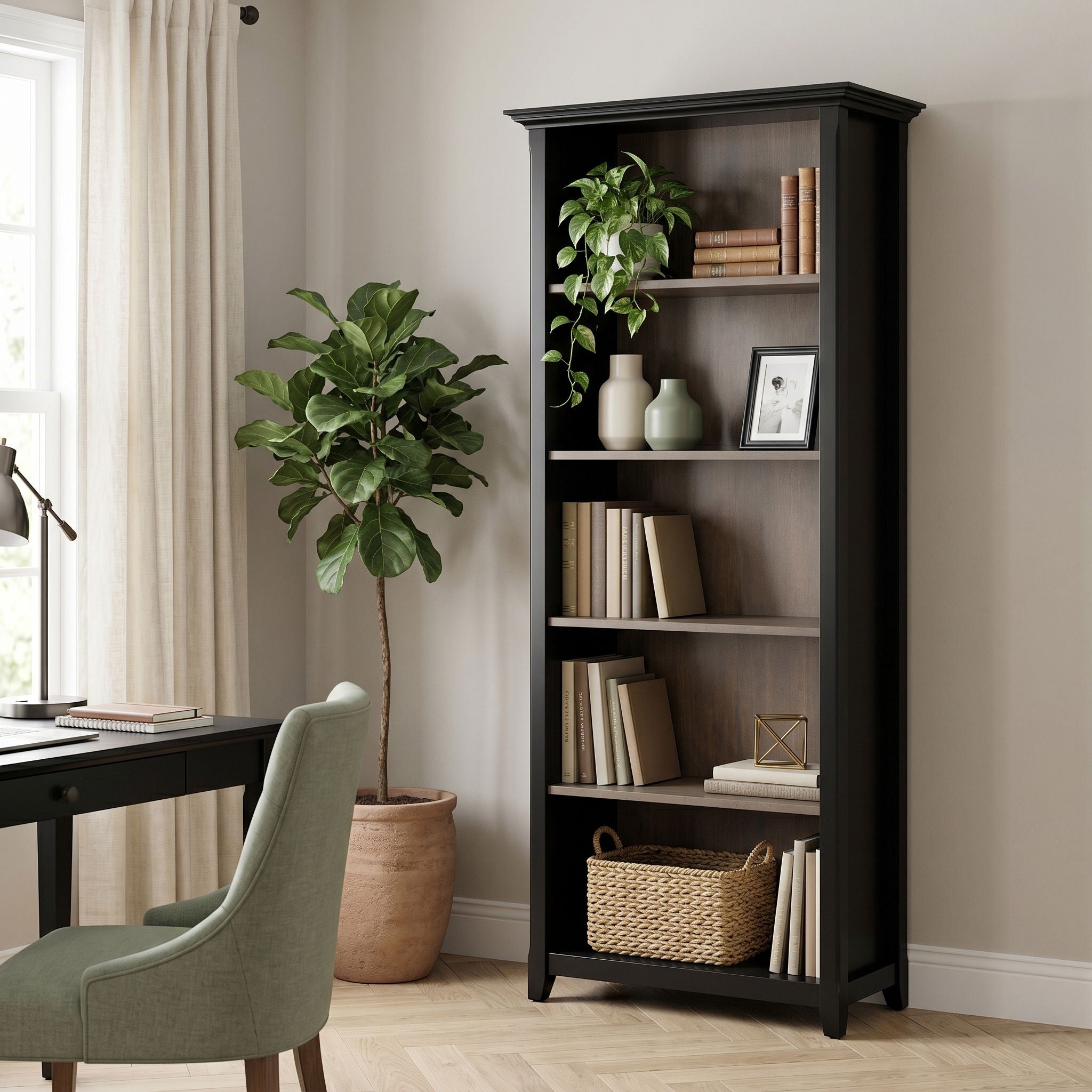 Amherst - Bookcase With Adjustable Shelves