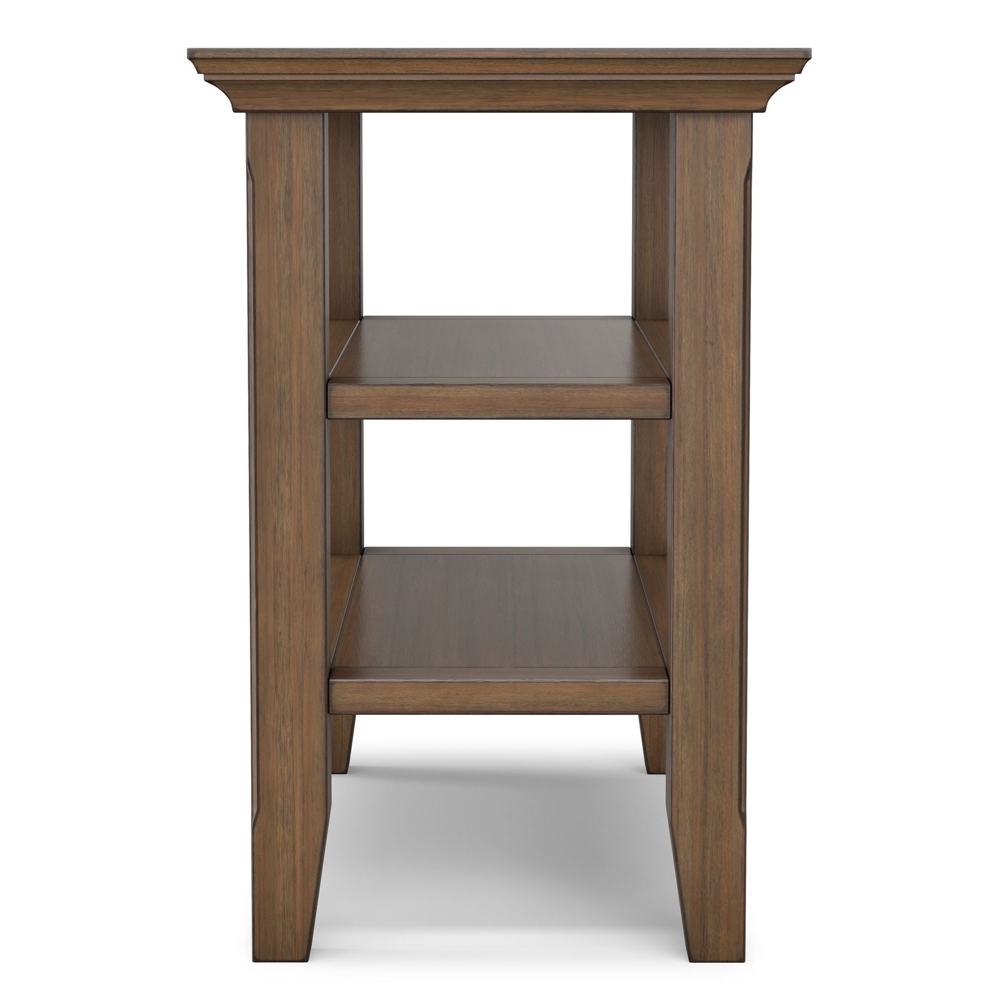 Acadian - Narrow Side Table - Rustic Brown