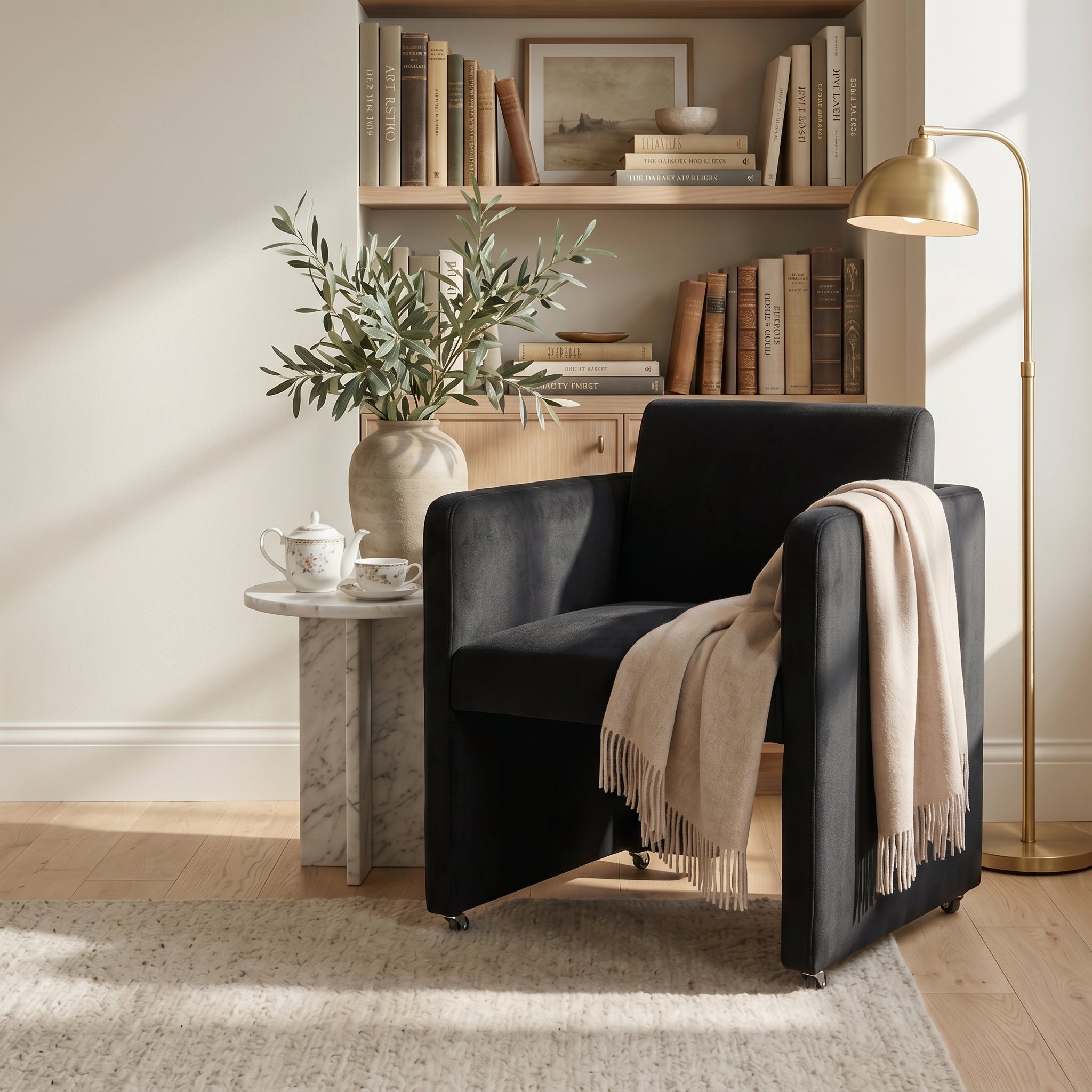 Modern Barrel Dining Chair