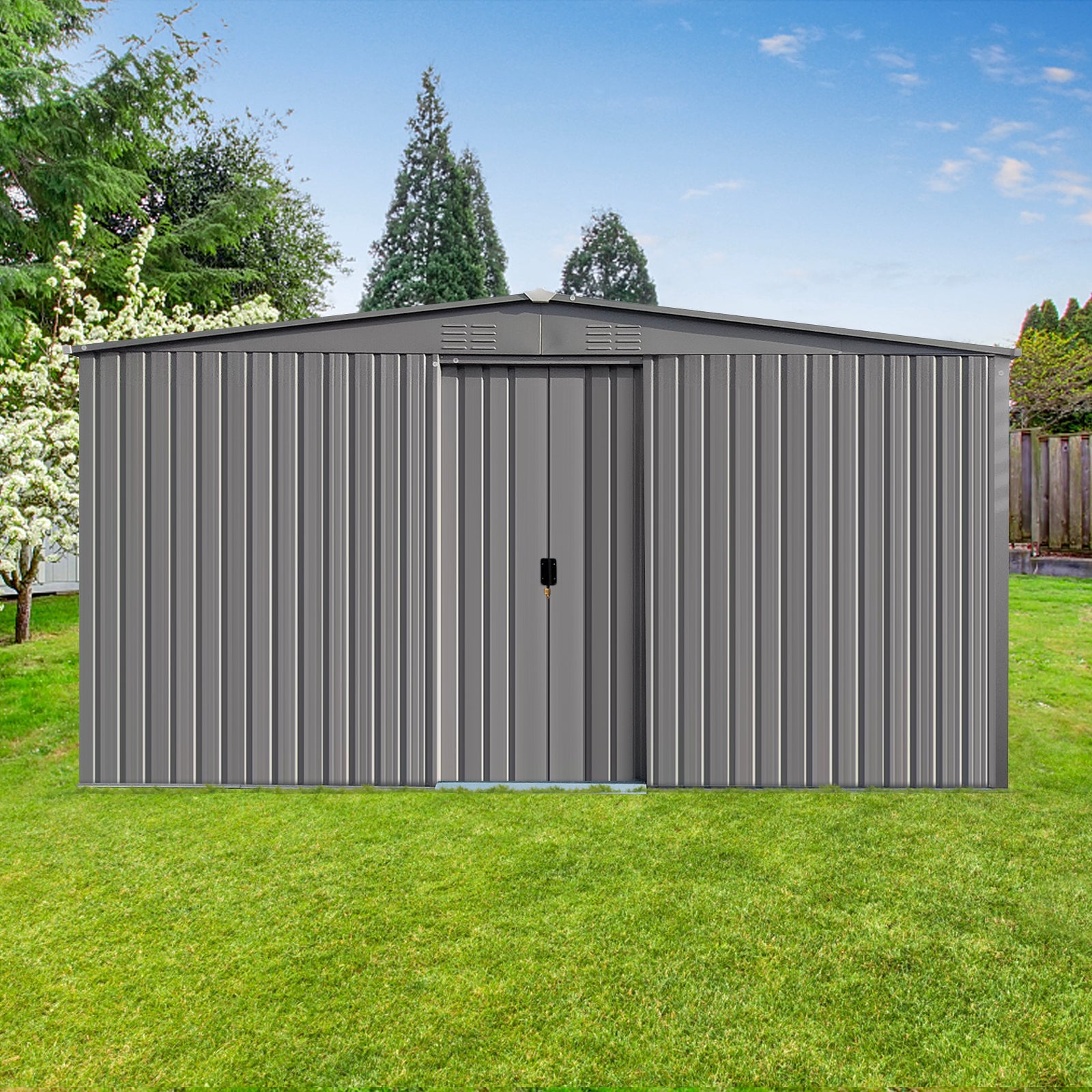 13×11ft New Outdoor Storage Shed