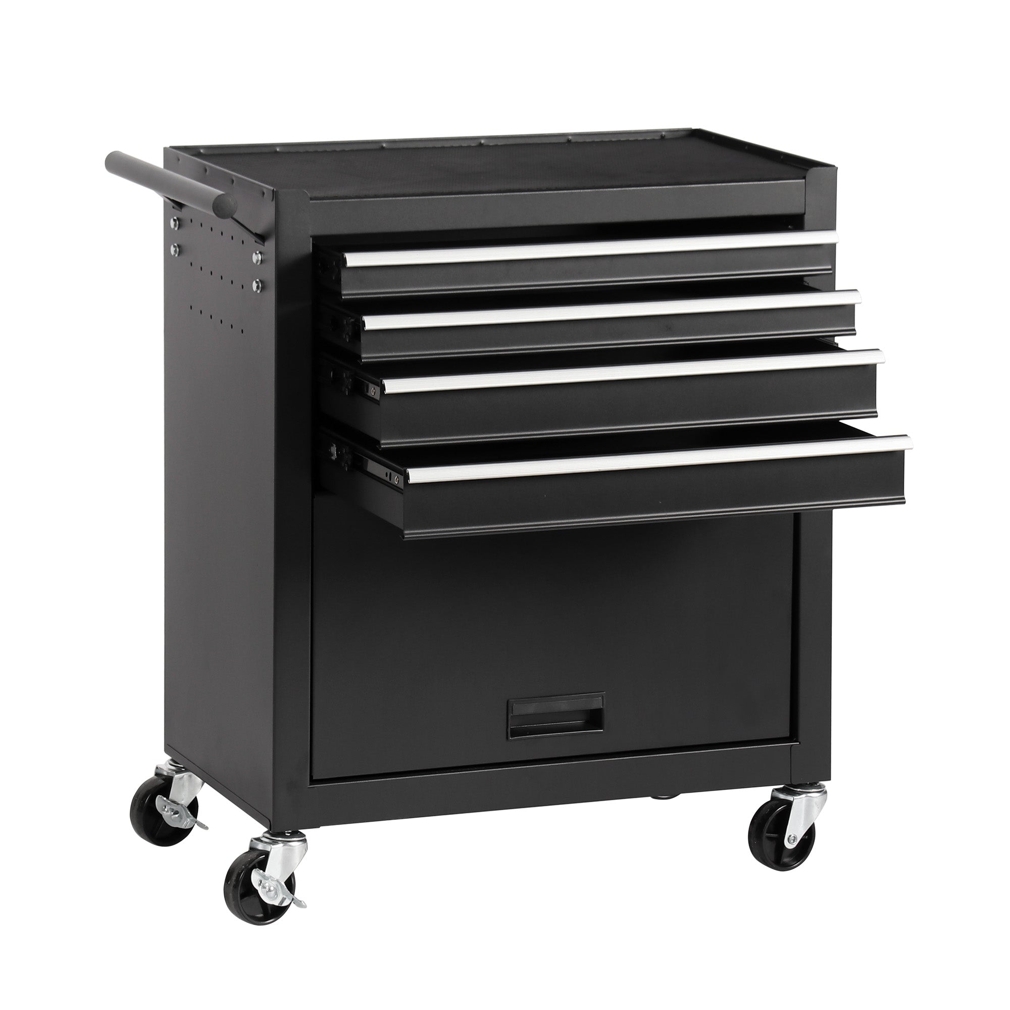 4-Drawer Rolling Tool Chest Cabinet with Wheels