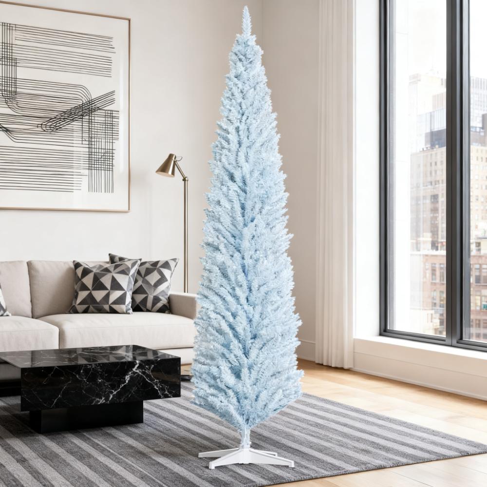 8ft Pencil Artificial Christmas Tree