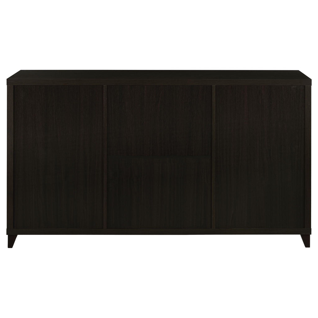 Barnaby - 4 Piece Rectangular Entertainment Center - Cappuccino