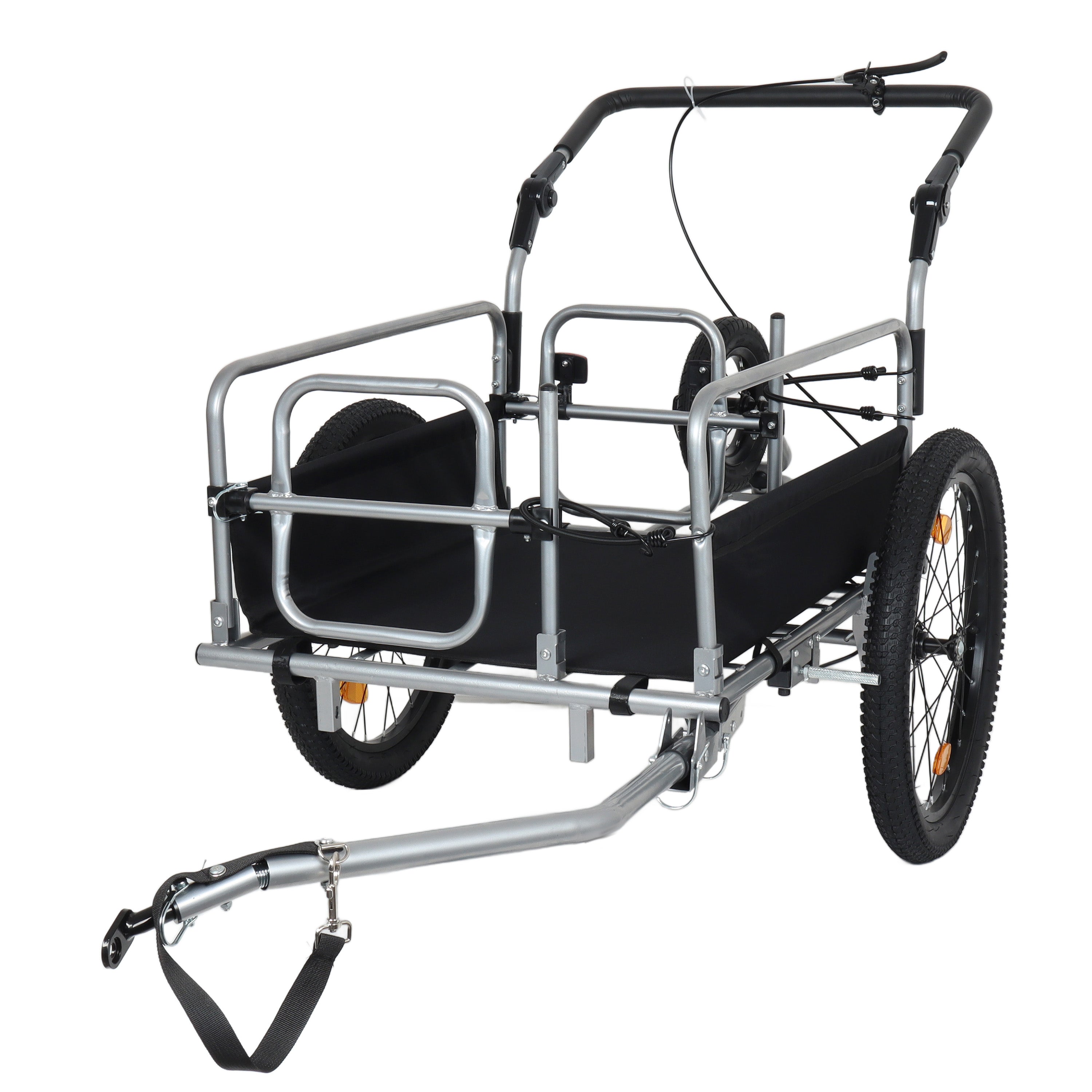 3-in-1 Heavy-Duty Bike Cargo Trailer