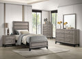 Valen Five-piece Twin Bedroom Set Light Taupe