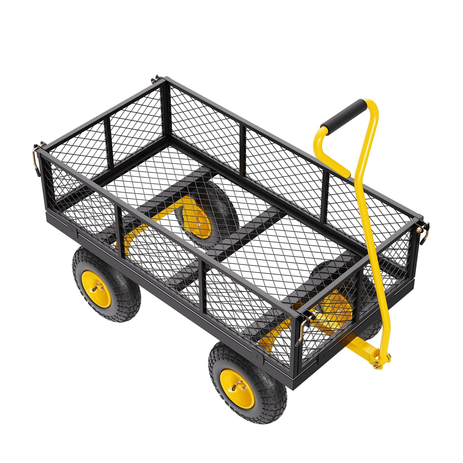 900 Lbs Heavy Duty Steel Garden Cart