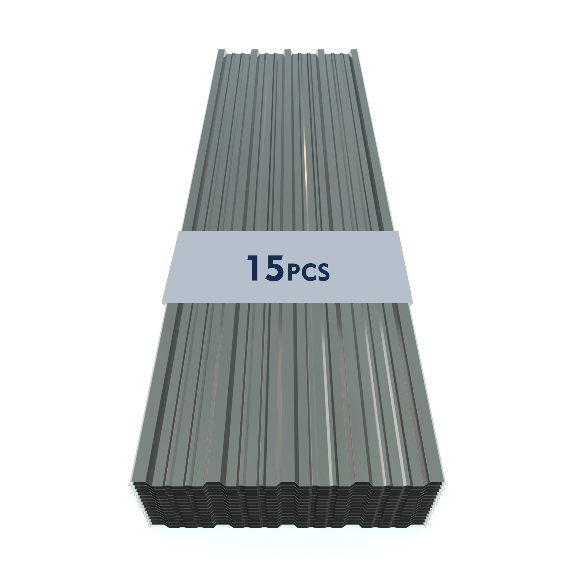15 Pcs Heavy Duty Waterproof Metal Roofing Panels