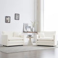 Accent Chair Set of 2, High-End Chenille Upholstered Armchairs