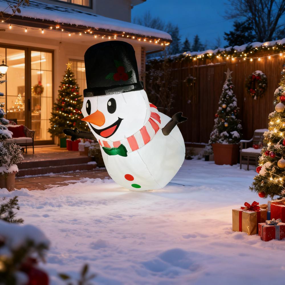 3.4' Inflatable Hanging Snowman Christmas Display