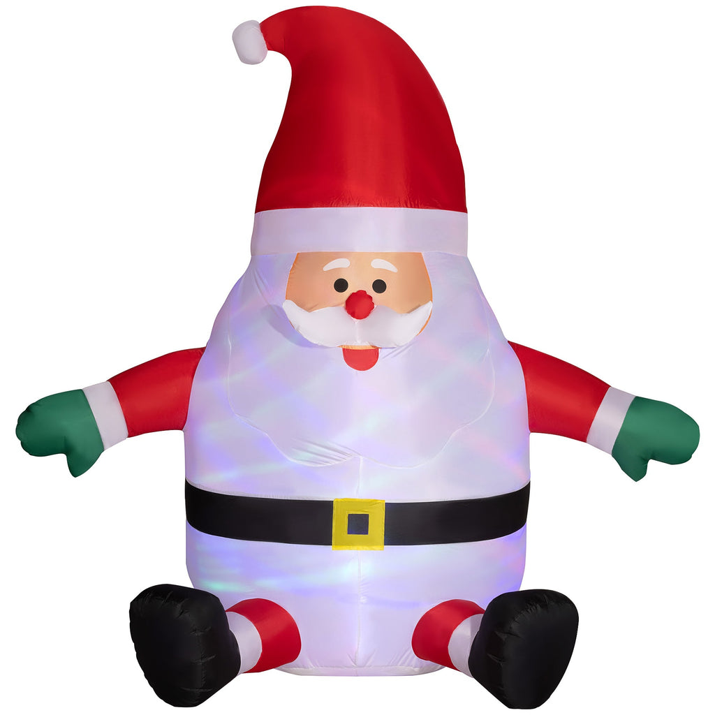 Outsunny Inflatable Christmas Santa Claus