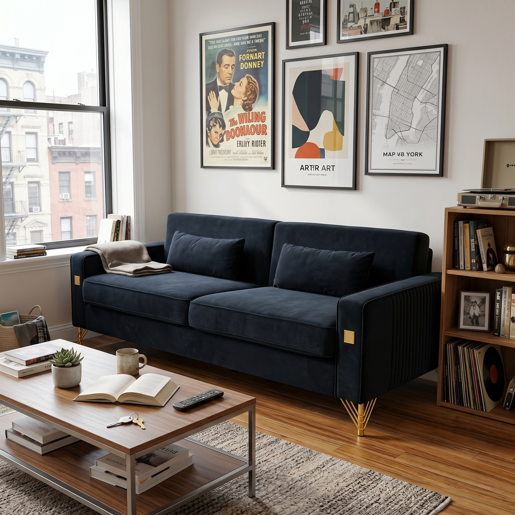 Luxury Velvet Sofa