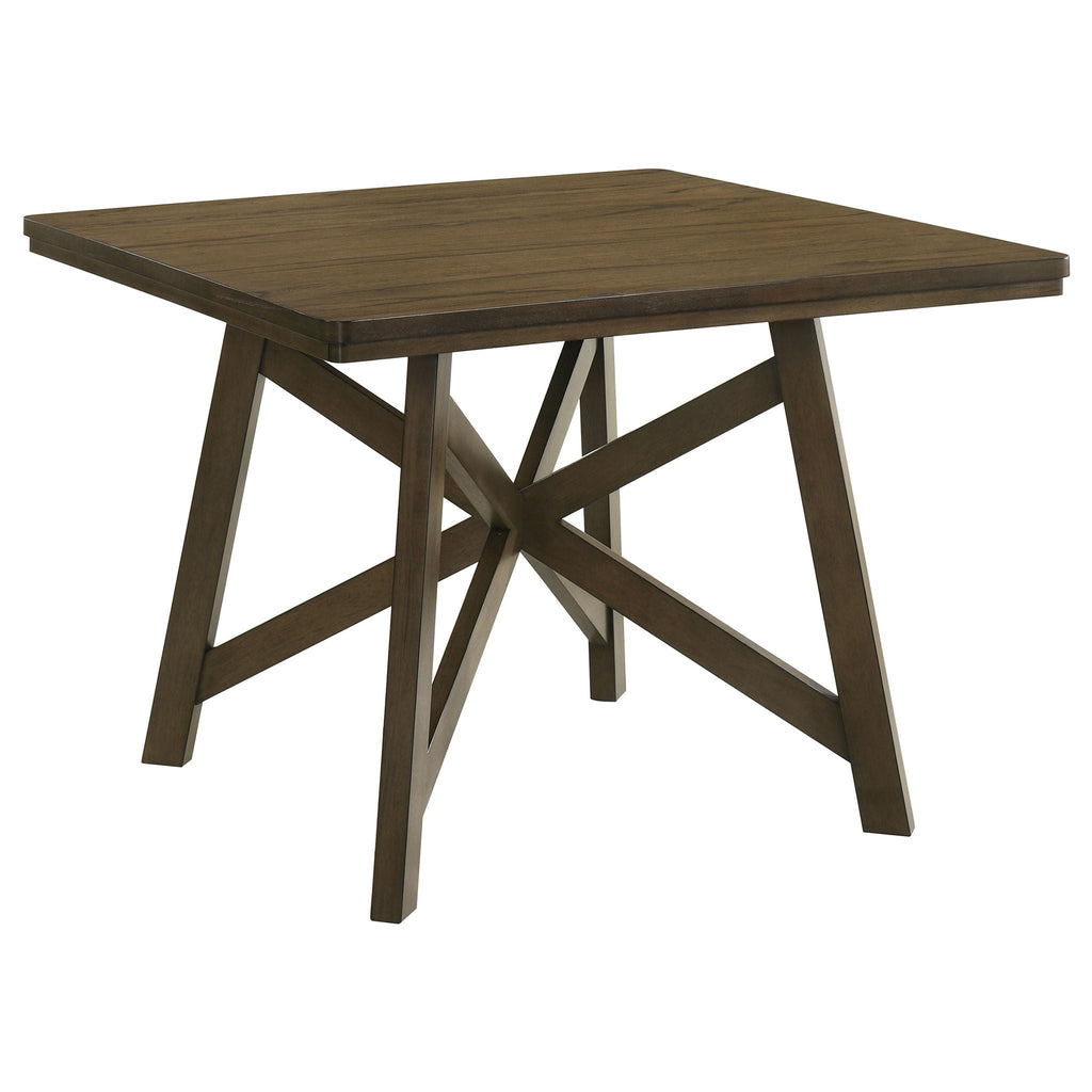 Maxine - 5 Piece Counter Height Dining Set - Brown