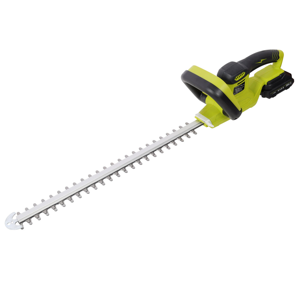 21V DC Hedge Trimmer with Battery and Seat Charger