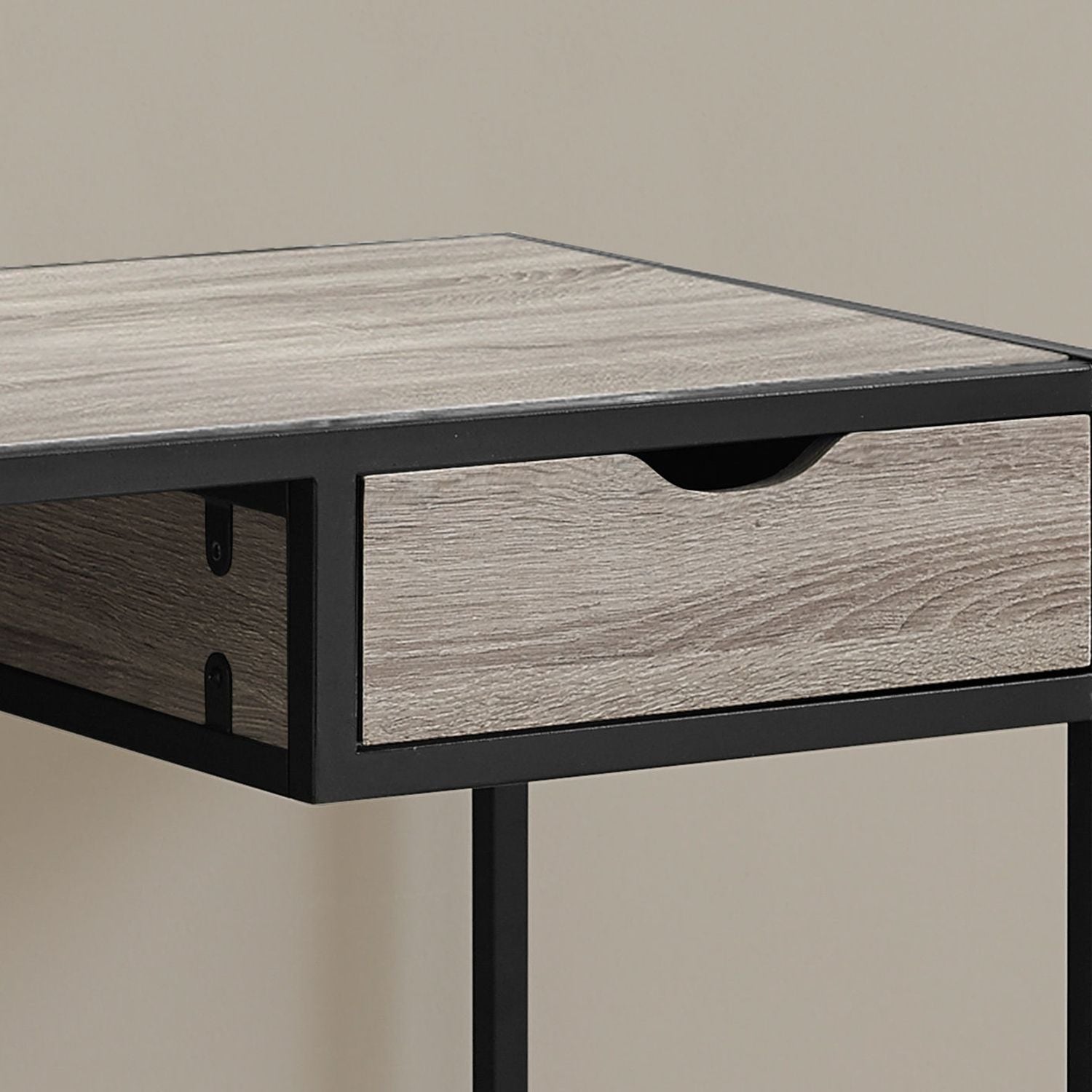 Computer Desk For Home Office, Laptop, 1 Storage Drawer, Contemporary & Modern