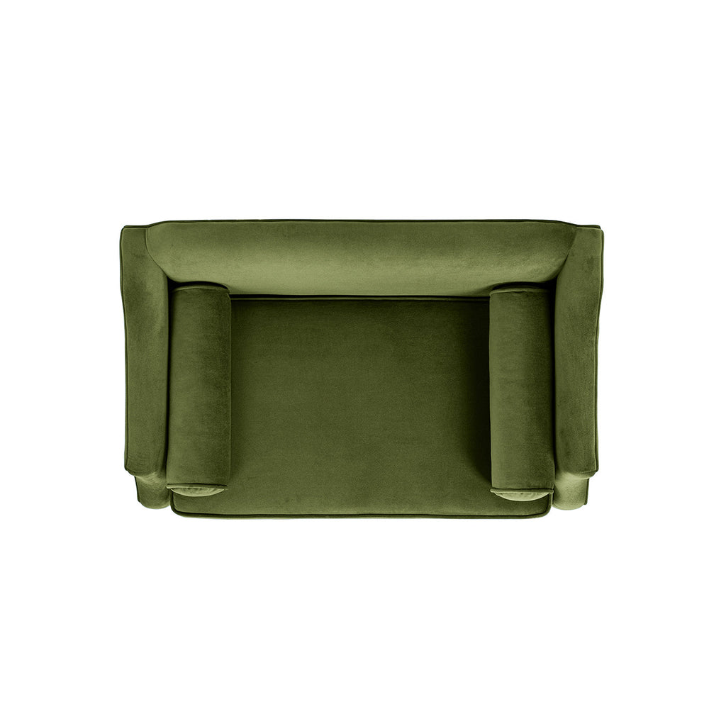 Paloma 35.5" Dog Sofa Bed - Medium in Olive