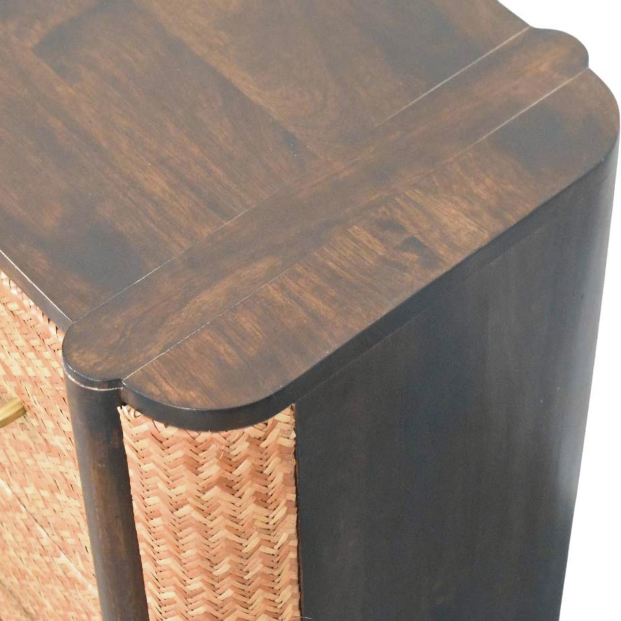 Solid Wood Havana Canefront Drawers