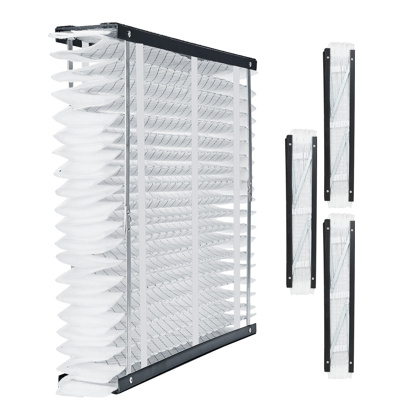 Air Filters MERV 11 Electrostatic Pleated HVAC Furnace Filter 4-Pack