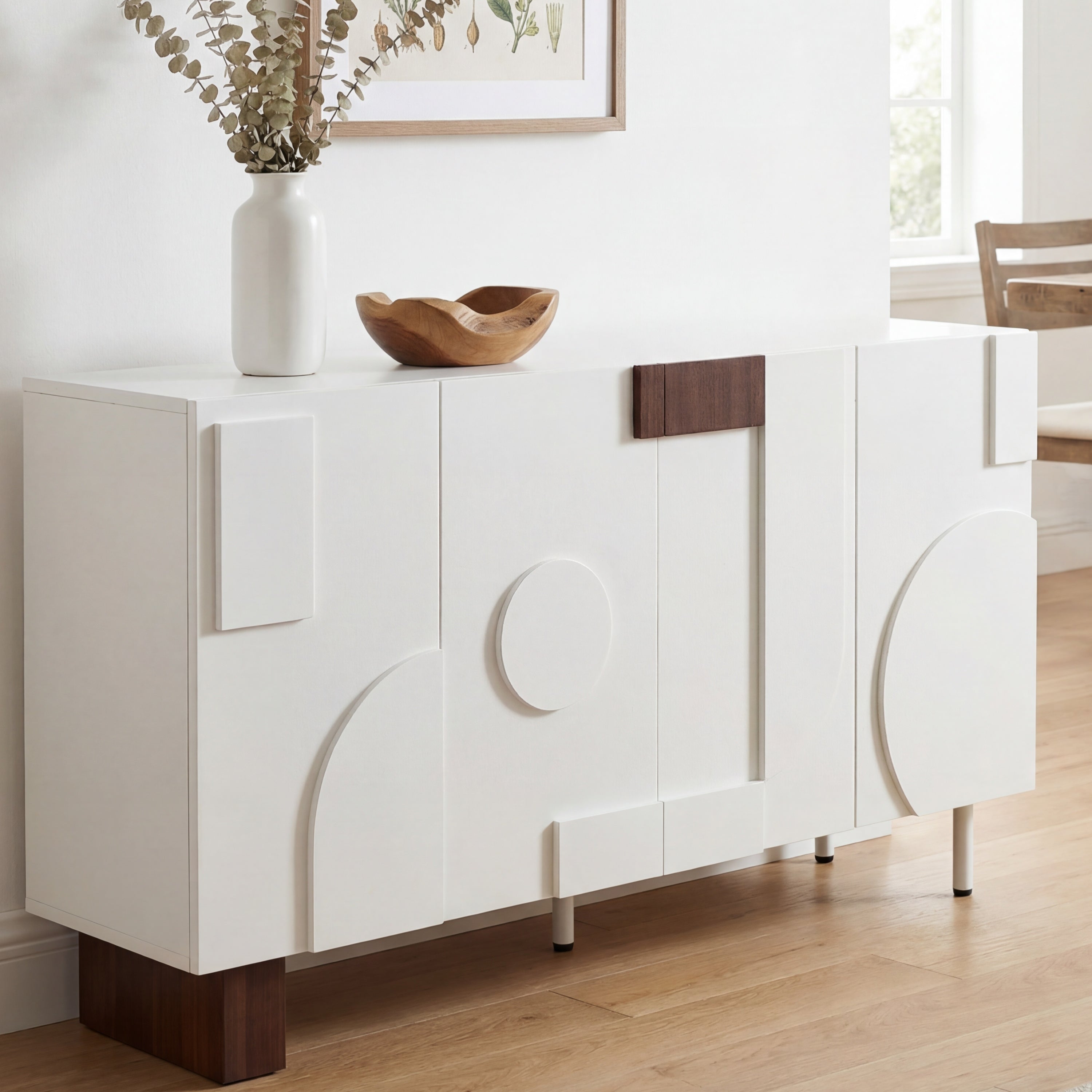 Modern White Sideboard
