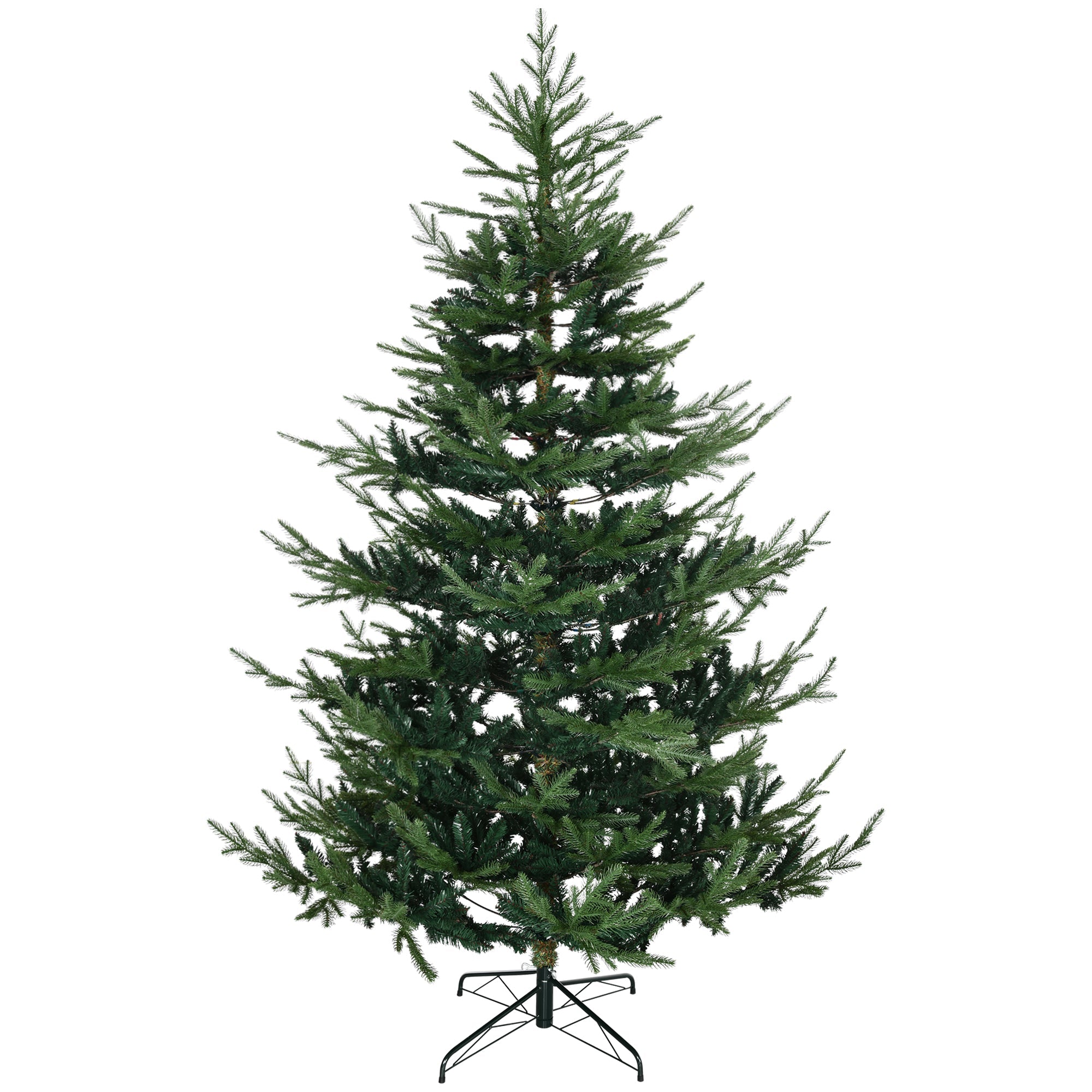 HOMCOM 7.5 Foot Artificial Christmas Tree