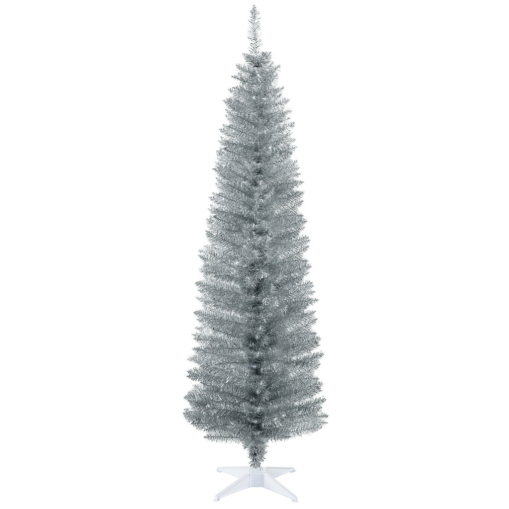 HOMCOM 6' Artificial Pencil Christmas Tree