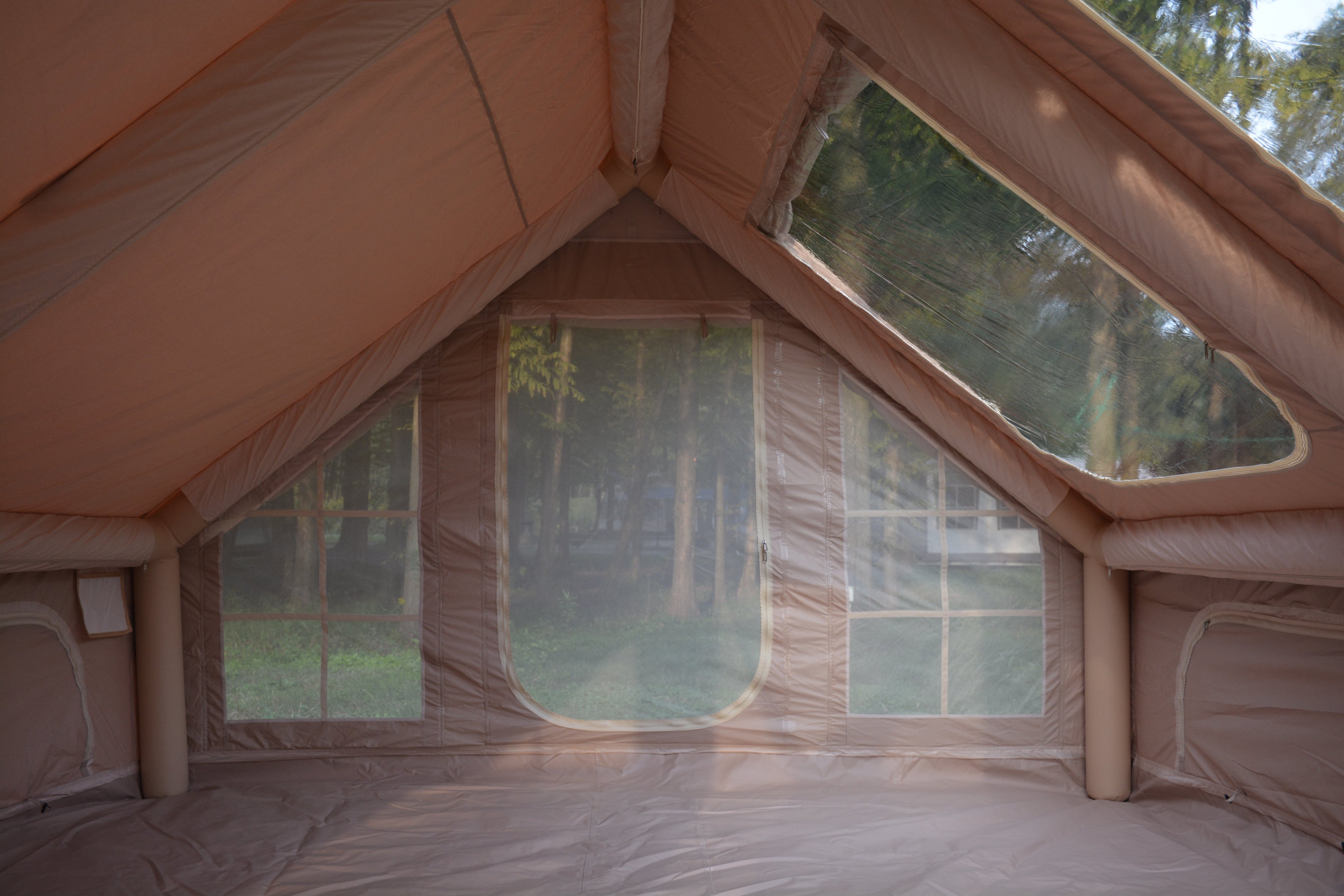 9.8 x 13 ft Inflatable Camping Tent with Hand Pump