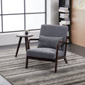 Mid-Century Modern Accent Chair & Coffee Table Set