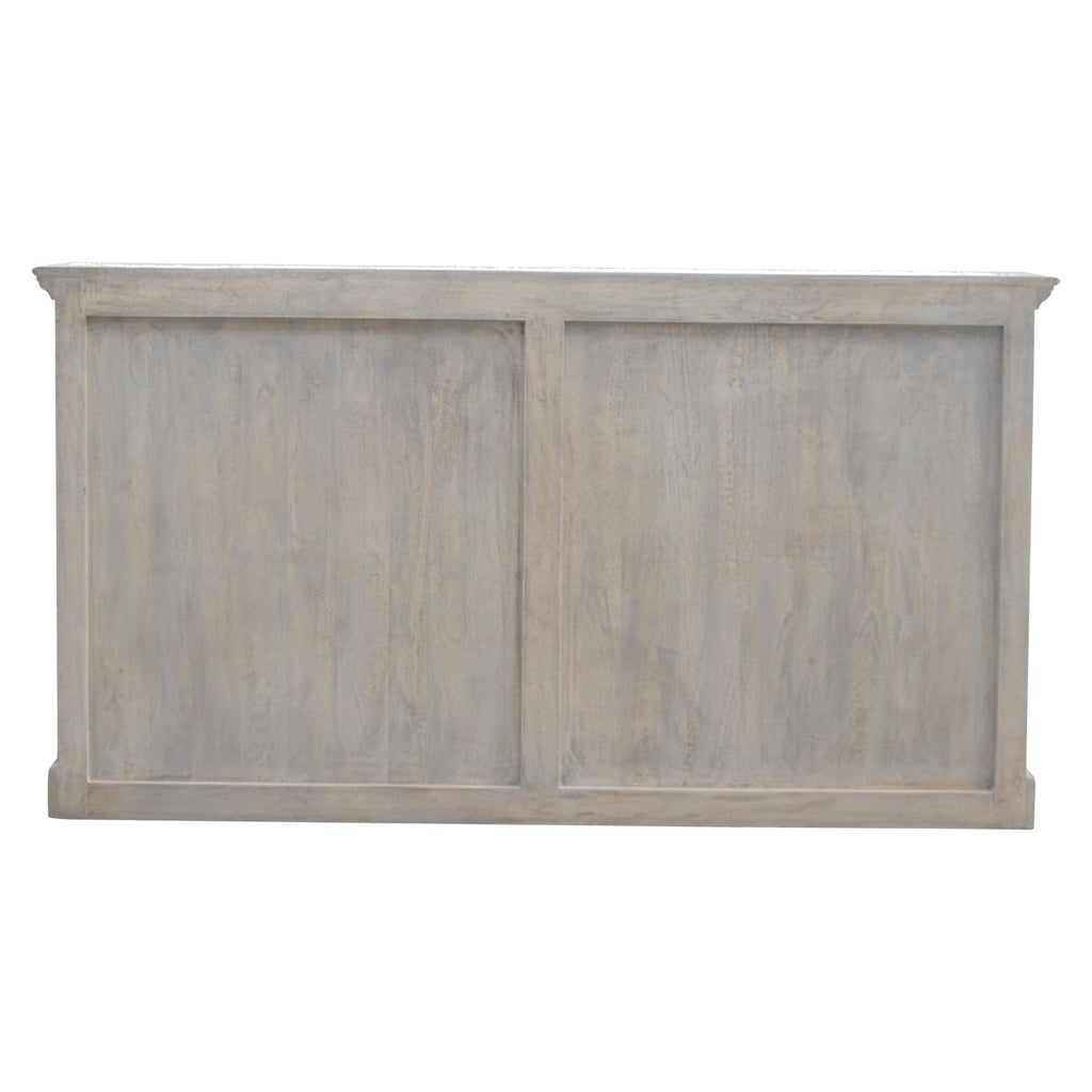 Solid Wood Stone Acid Wash Glazed Sideboard