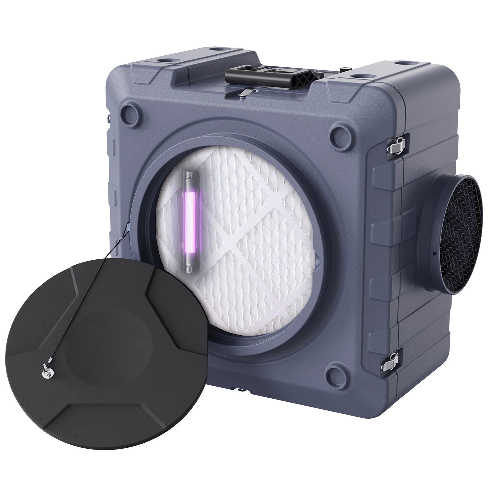 Air Scrubber with 3-Stage Filtration, Stackable Negative Air Machine 800 CFM