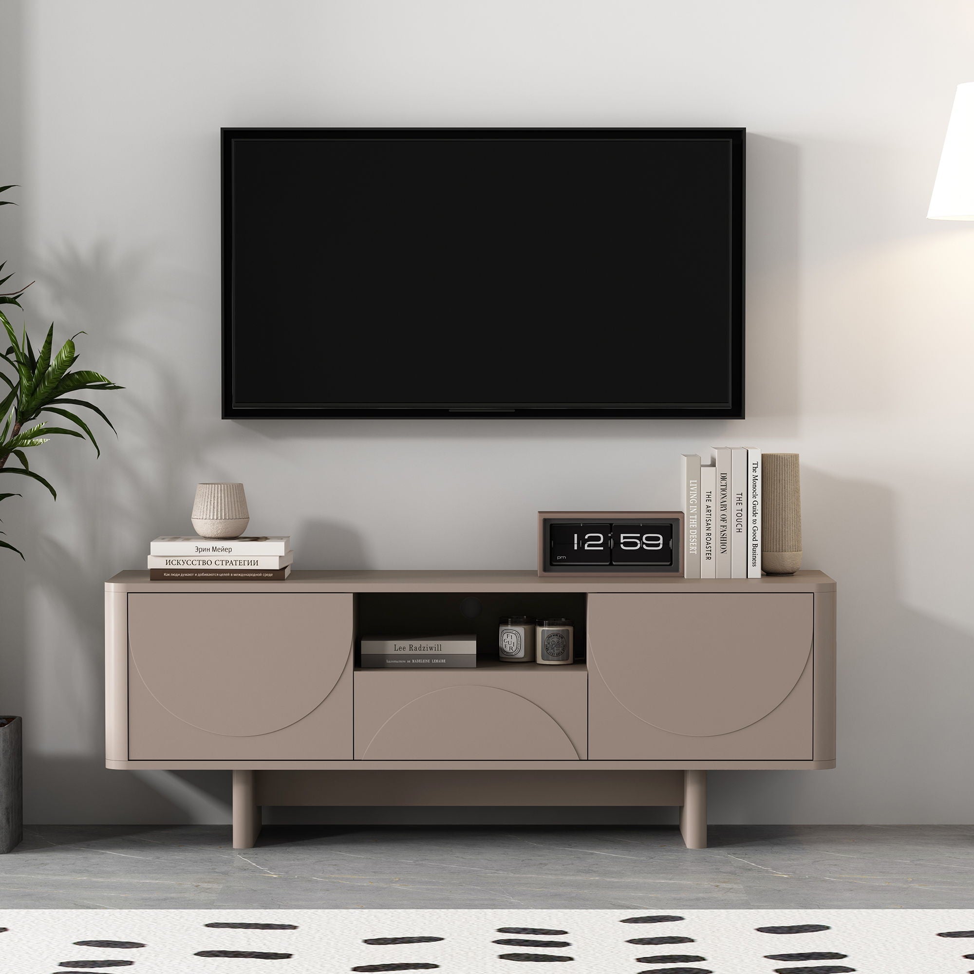 Ella - TV Stand With Adjustable Shelves