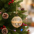 D3.9" X-Mas Hanging Ornament - Set of 3