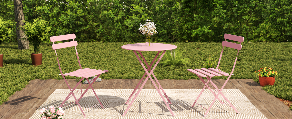 Bistro Table and Chairs Set of 2