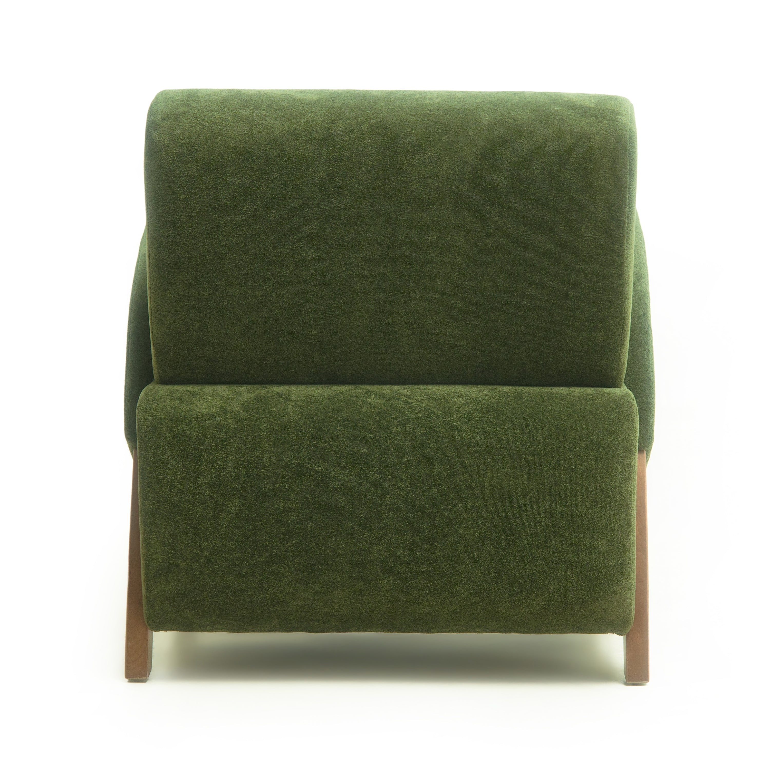 Velvet Fabric Decorative Lounge Chair